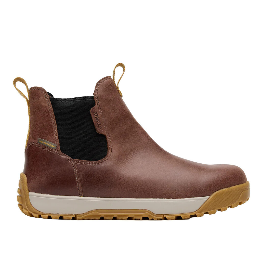 XTRATUF MEN'S ADB LEATHER-EARTH BROWN