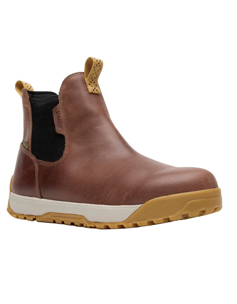 XTRATUF MEN'S ADB LEATHER-EARTH BROWN