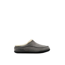 SOREL MEN'S FALCON RIDGE II SLIPPER-QUARRY/BLACK