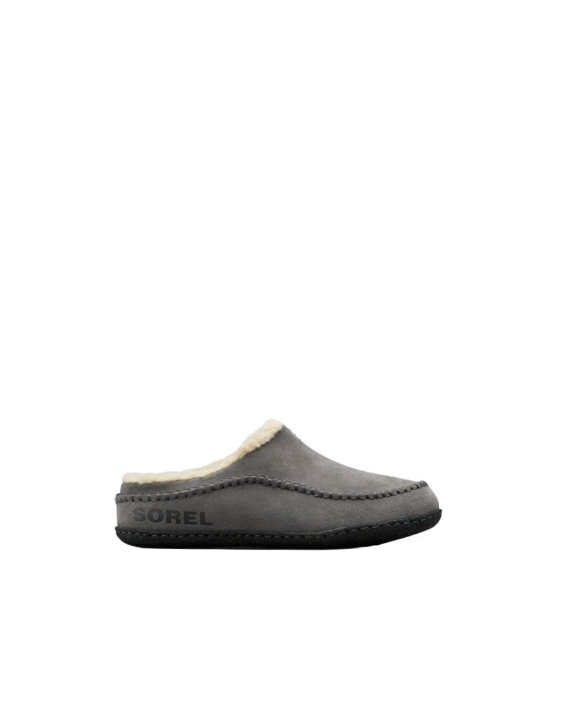 SOREL MEN'S FALCON RIDGE II SLIPPER-QUARRY/BLACK