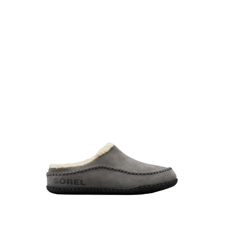 SOREL MEN'S FALCON RIDGE II SLIPPER-QUARRY/BLACK