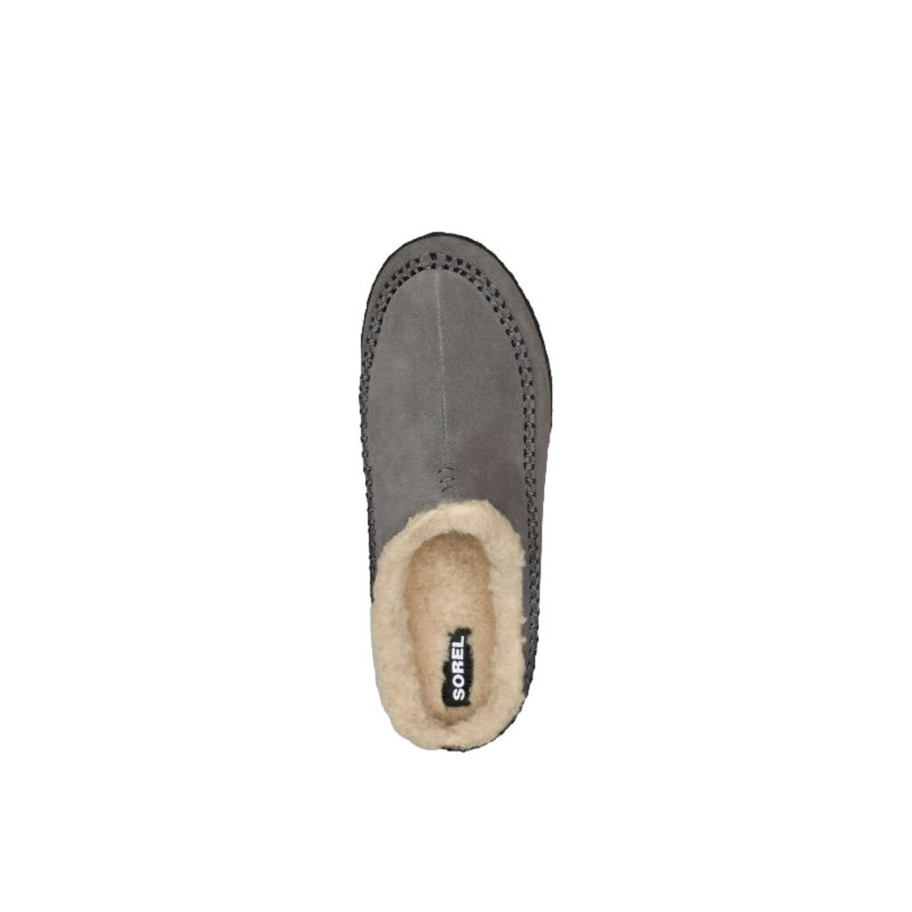 SOREL MEN'S FALCON RIDGE II SLIPPER-QUARRY/BLACK