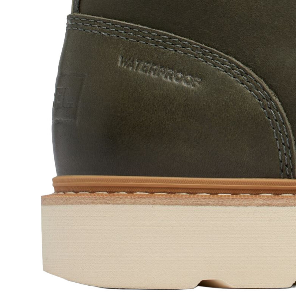 SOREL MEN'S SLABTOWN 62 MOC WATERPROOF-ALPINE TUNDRA/TAWNY BUFF