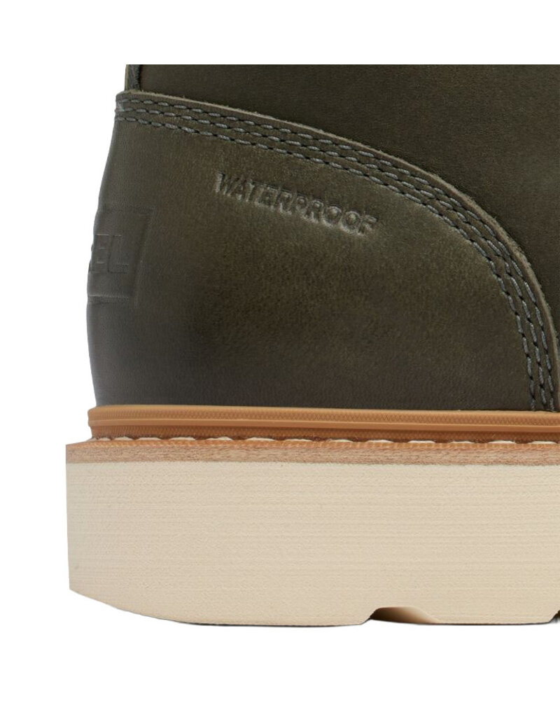 SOREL MEN'S SLABTOWN 62 MOC WATERPROOF-ALPINE TUNDRA/TAWNY BUFF