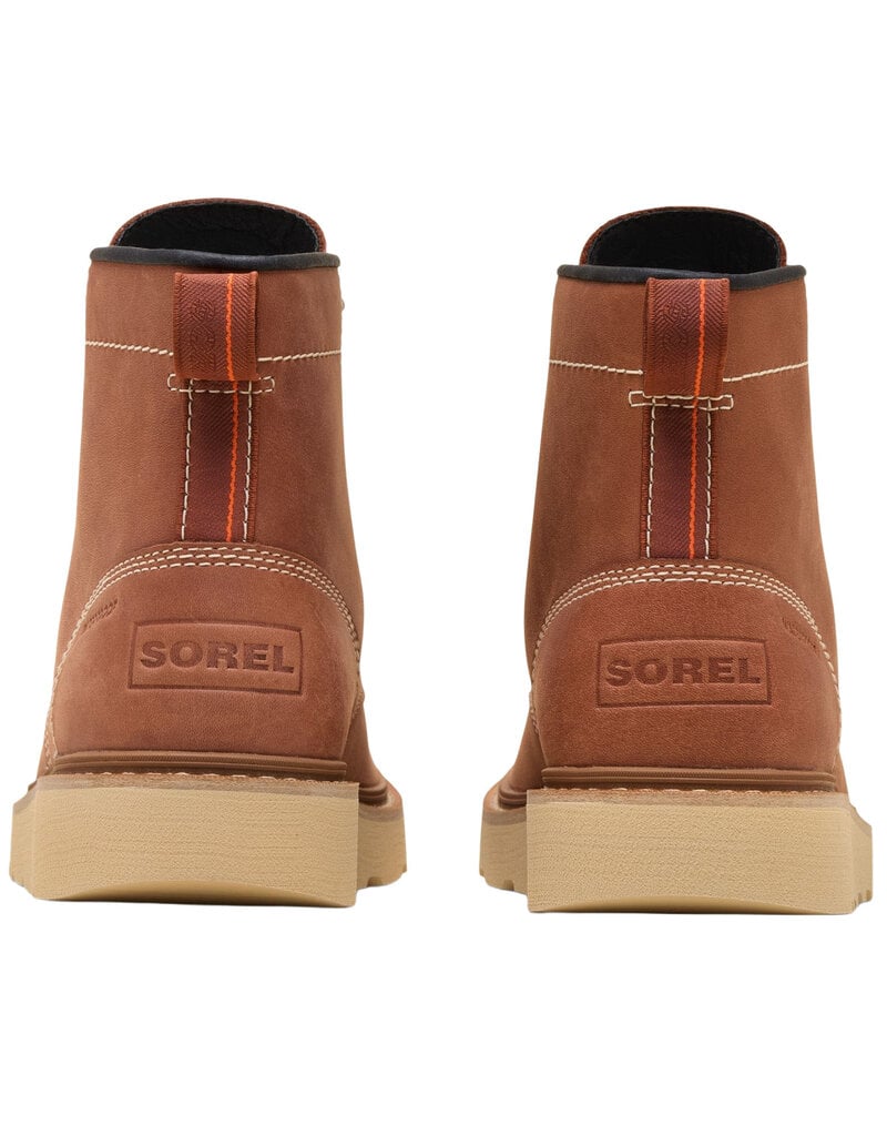SOREL MEN'S SLABTOWN 62 MOC WATERPROOF-RUSTIC BROWN/CERAMIC