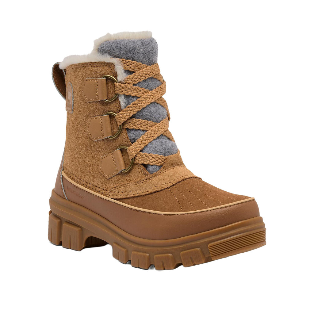 SOREL WOMEN'S TIVOLI V WATERPROOF-TAWNY BUFF/VELVET TAN