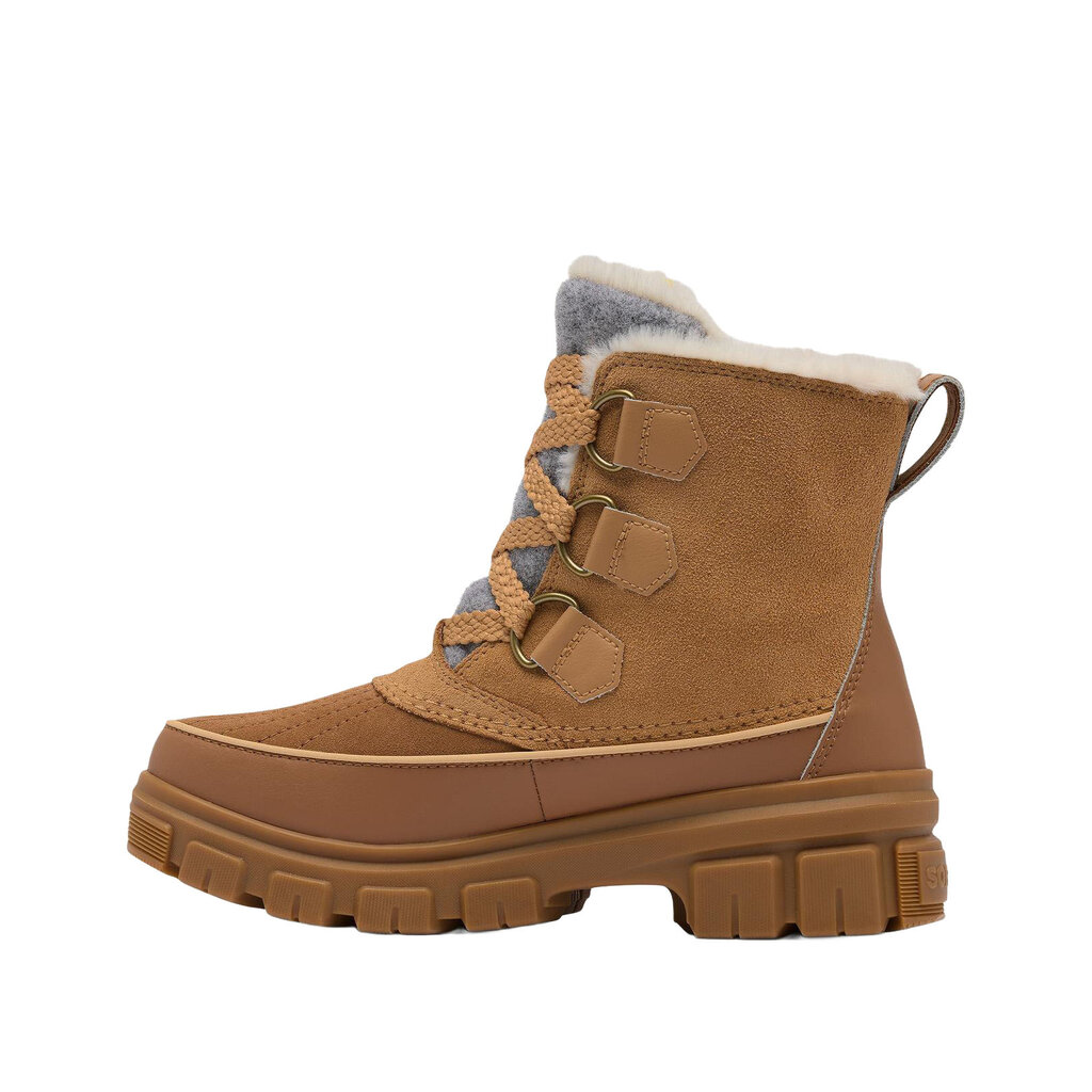SOREL WOMEN'S TIVOLI V WATERPROOF-TAWNY BUFF/VELVET TAN