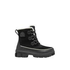 SOREL WOMEN'S TIVOLI V WATERPROOF-BLACK/FAWN