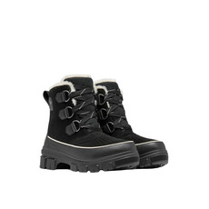 SOREL WOMEN'S TIVOLI V WATERPROOF-BLACK/FAWN