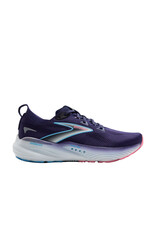 BROOKS WOMEN'S GLYCERIN GTS 22-BLUE RIBBON/PEACOAT/DIANTHUS