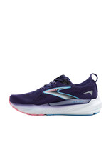 BROOKS WOMEN'S GLYCERIN GTS 22-BLUE RIBBON/PEACOAT/DIANTHUS