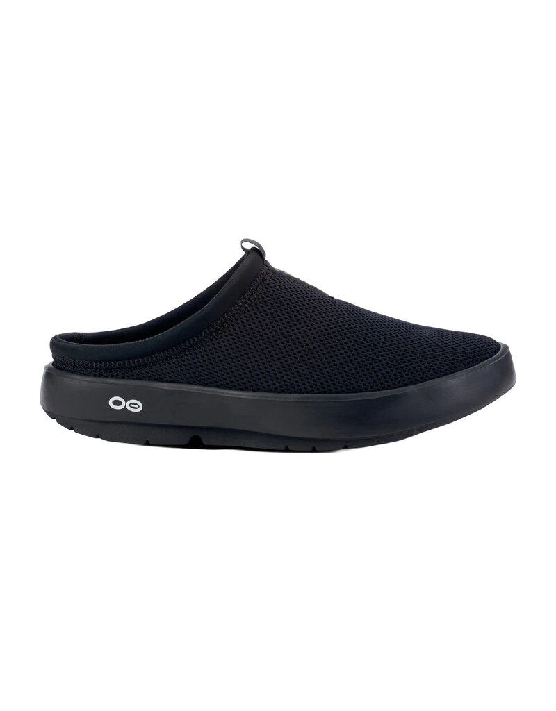 OOFOS MEN'S OOCOOZIE SPORT MULE-BLACK