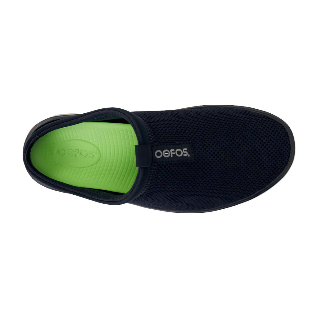 OOFOS MEN'S OOCOOZIE SPORT MULE-BLACK