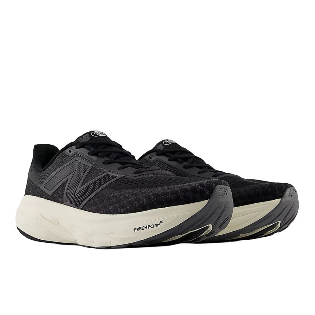 NEW BALANCE MEN'S 1080V14-BLACK/MAGNET/LINEN