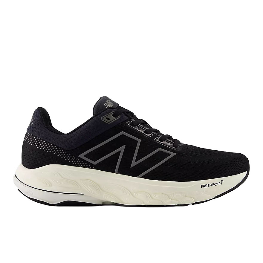 NEW BALANCE MEN'S 860V14-BLACK/PHANTOM/SEA SALT