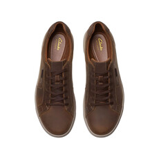 CLARKS MEN'S MAPSTONE LACE-BEESWAX