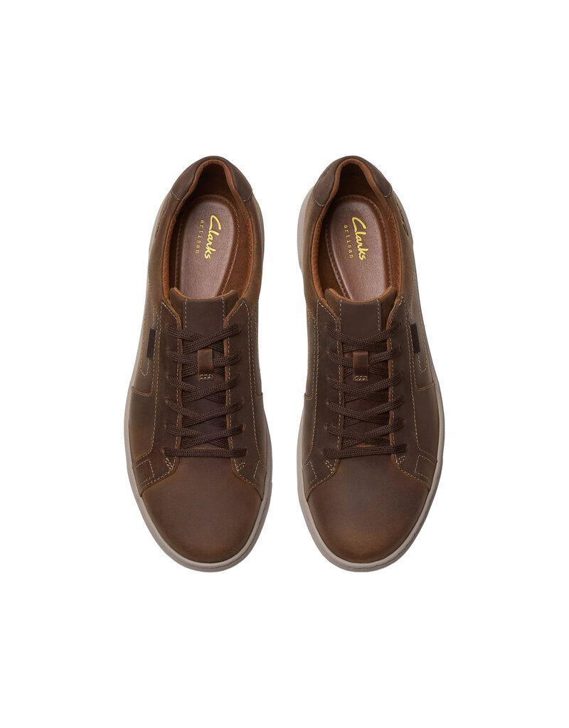 CLARKS MEN'S MAPSTONE LACE-BEESWAX