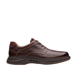CLARKS MEN'S UN BRILEY LACE-MAHOGANY