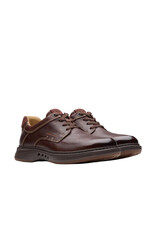 CLARKS MEN'S UN BRILEY LACE-MAHOGANY