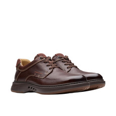 CLARKS MEN'S UN BRILEY LACE-MAHOGANY