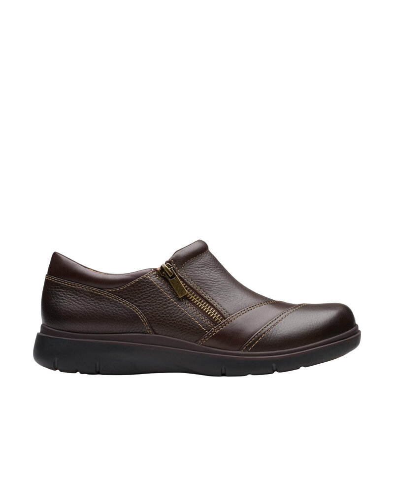 CLARKS WOMEN'S CERTINA PURE-DARK BROWN
