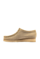 CLARKS WOMEN'S WALLABEE-MAPLE SUEDE