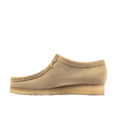 CLARKS WOMEN'S WALLABEE-MAPLE SUEDE