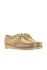 CLARKS WOMEN'S WALLABEE-MAPLE SUEDE