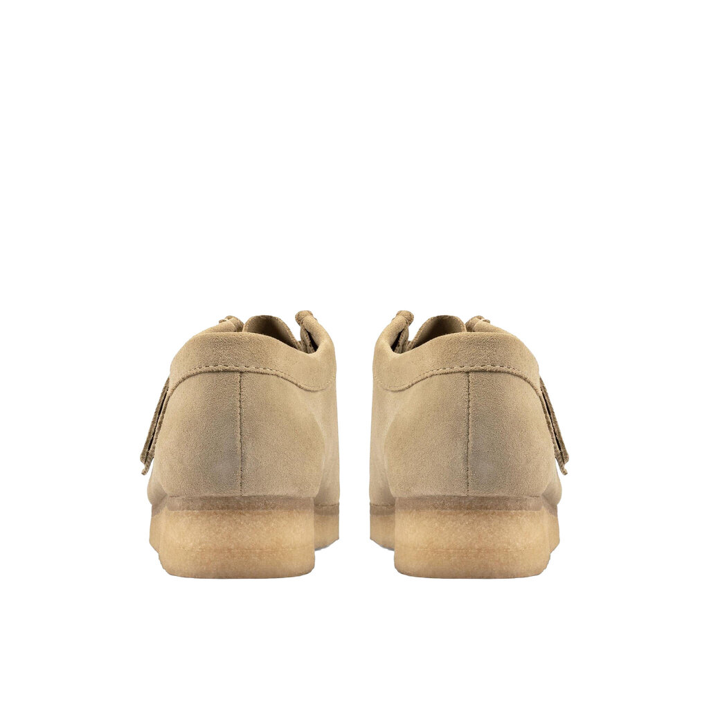 CLARKS WOMEN'S WALLABEE-MAPLE SUEDE