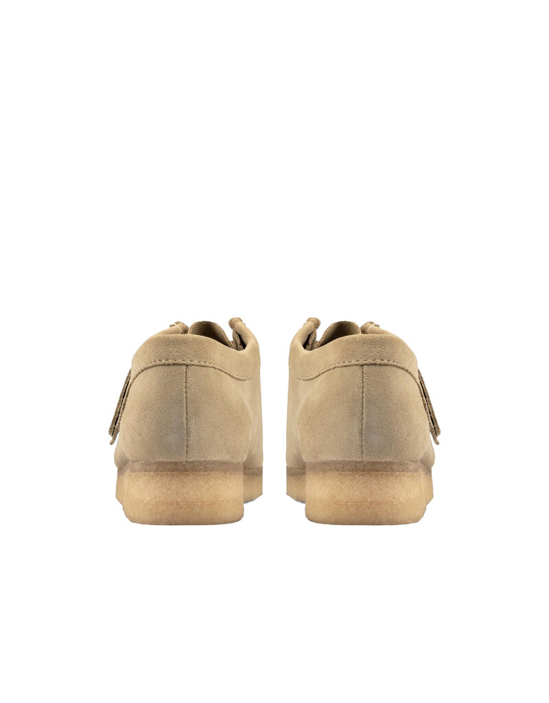 CLARKS WOMEN'S WALLABEE-MAPLE SUEDE