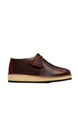 CLARKS MEN'S TREK SCOUT LEATHER-NUT BROWN