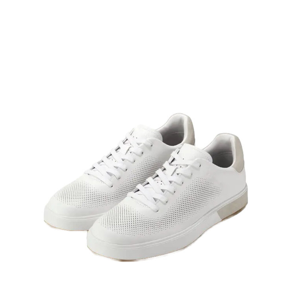 COLE HAAN MEN'S GRANDPRO ANGLEACE SNEAKER-OPTIC WHITE/SILVER BIRCH/OPTIC WHITE