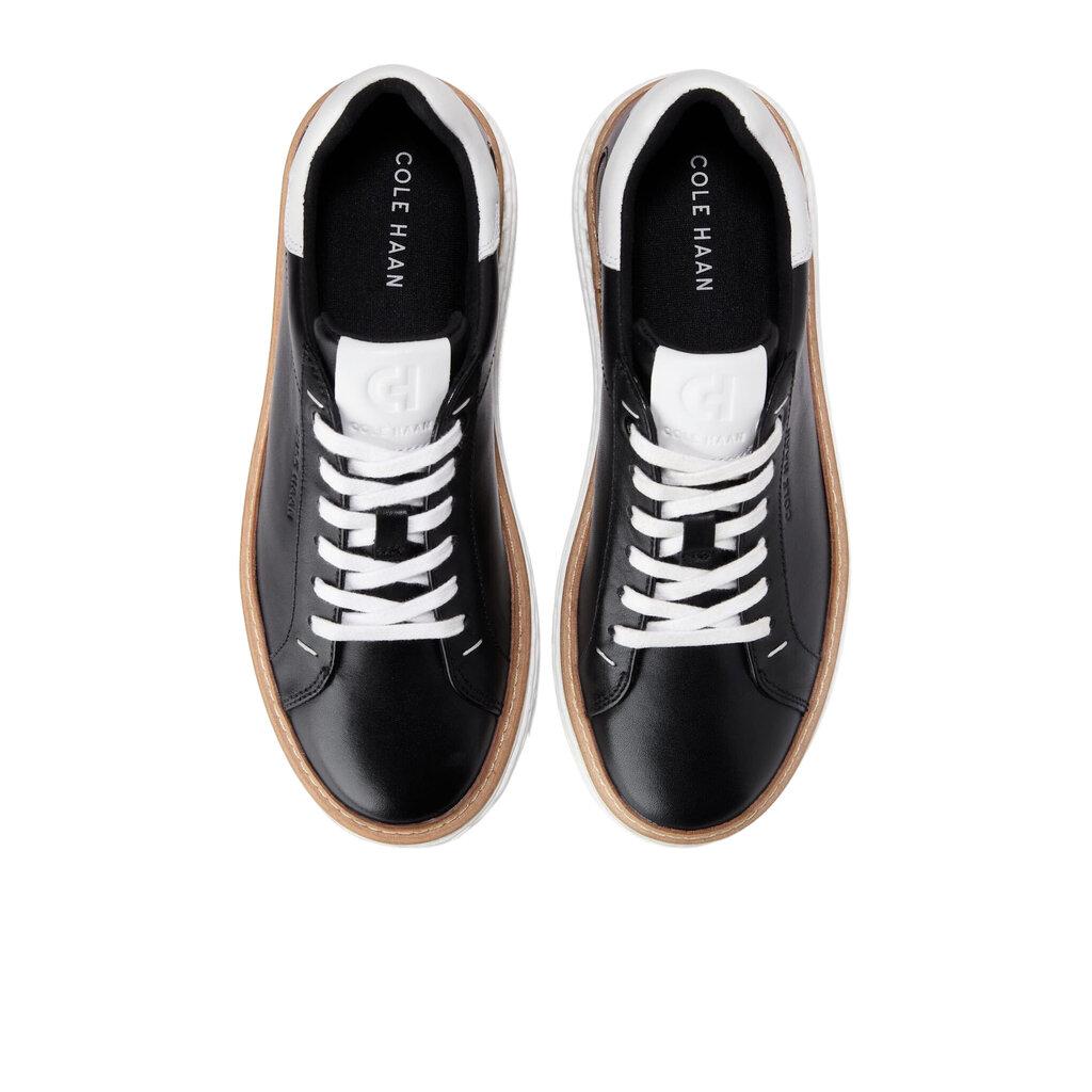 COLE HAAN WOMEN'S GRANDPRO COURT-BLACK/WHITE
