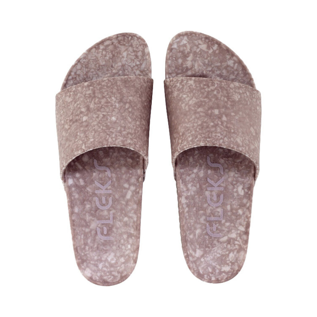 FLEKS EAST BEACH SLIDE-BLUSHED