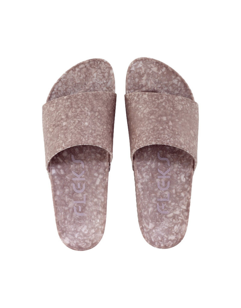 FLEKS EAST BEACH SLIDE-BLUSHED