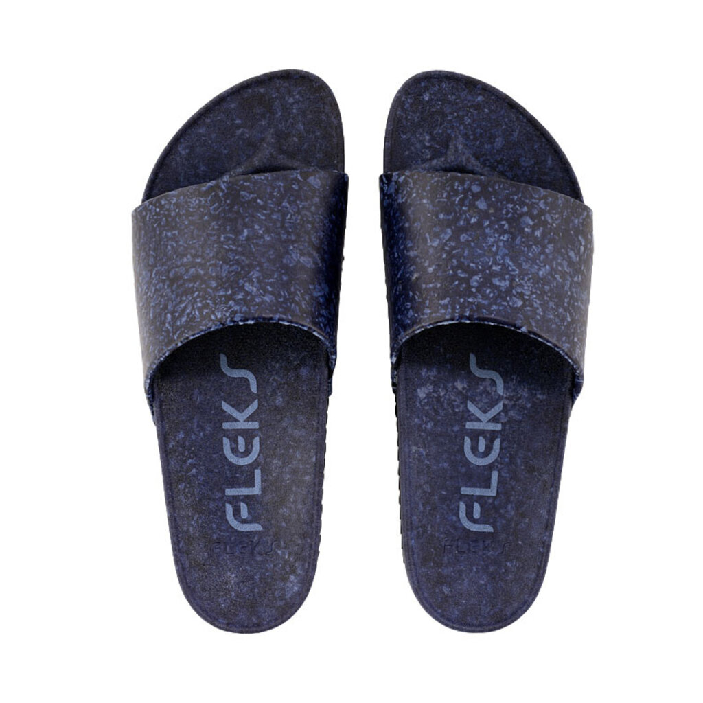 FLEKS EAST BEACH SLIDE-DEEP BLUE SEA