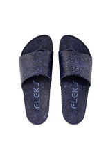 FLEKS EAST BEACH SLIDE-DEEP BLUE SEA