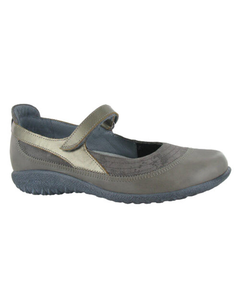 NAOT WOMEN'S KIREI-GRAY MARBLE SUEDE