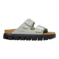 BIRKENSTOCK ARIZONA CHUNKY SUEDE-PURE SAGE