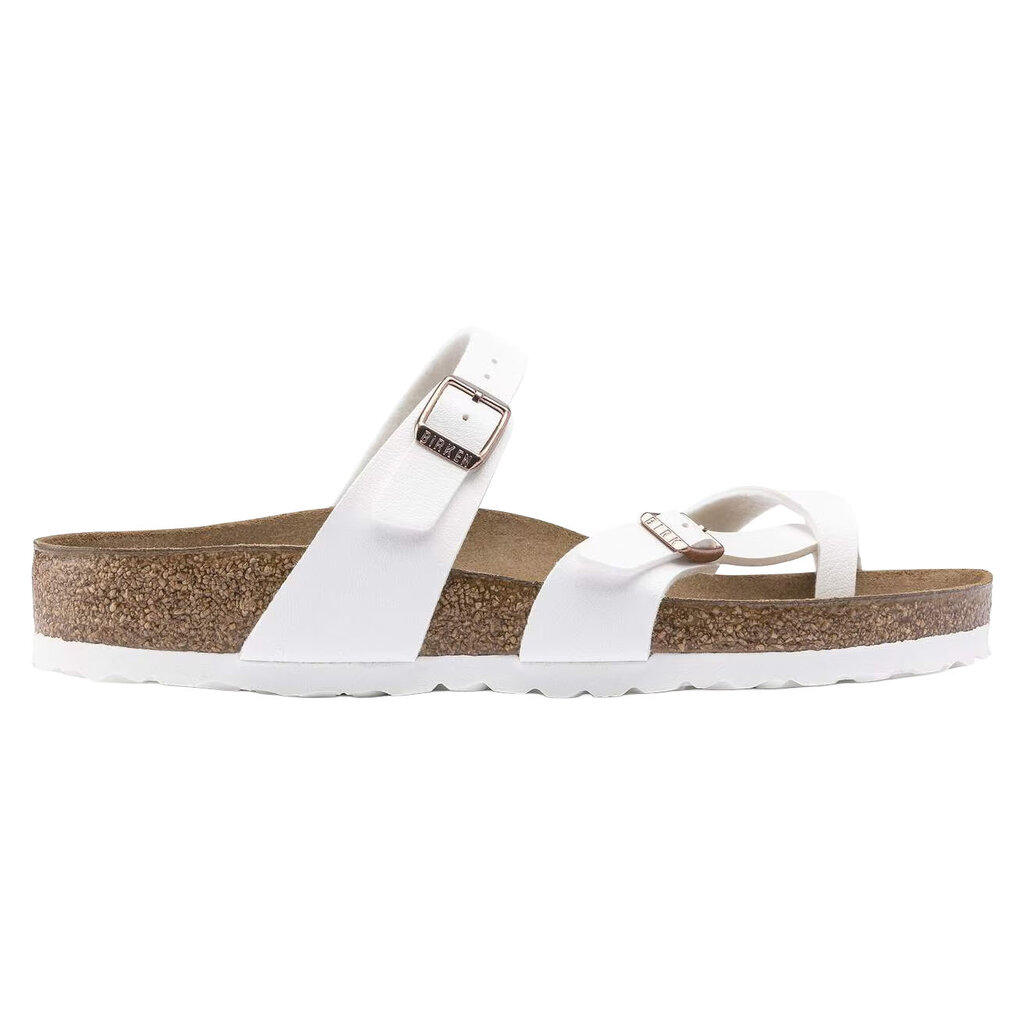 BIRKENSTOCK MAYARI BIRKO-FLOR-WHITE | BEND SHOE CO