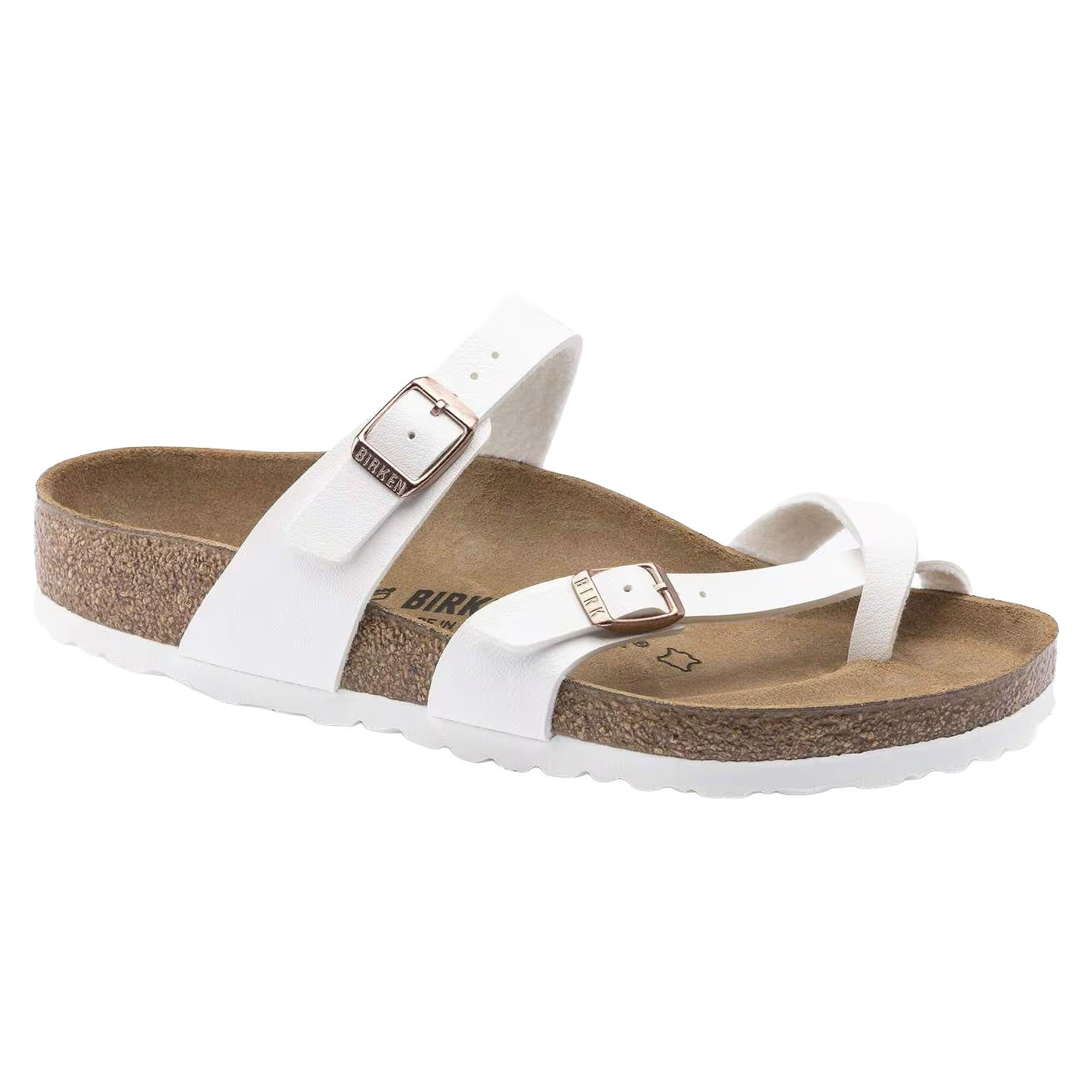 BIRKENSTOCK MAYARI BIRKO-FLOR-WHITE