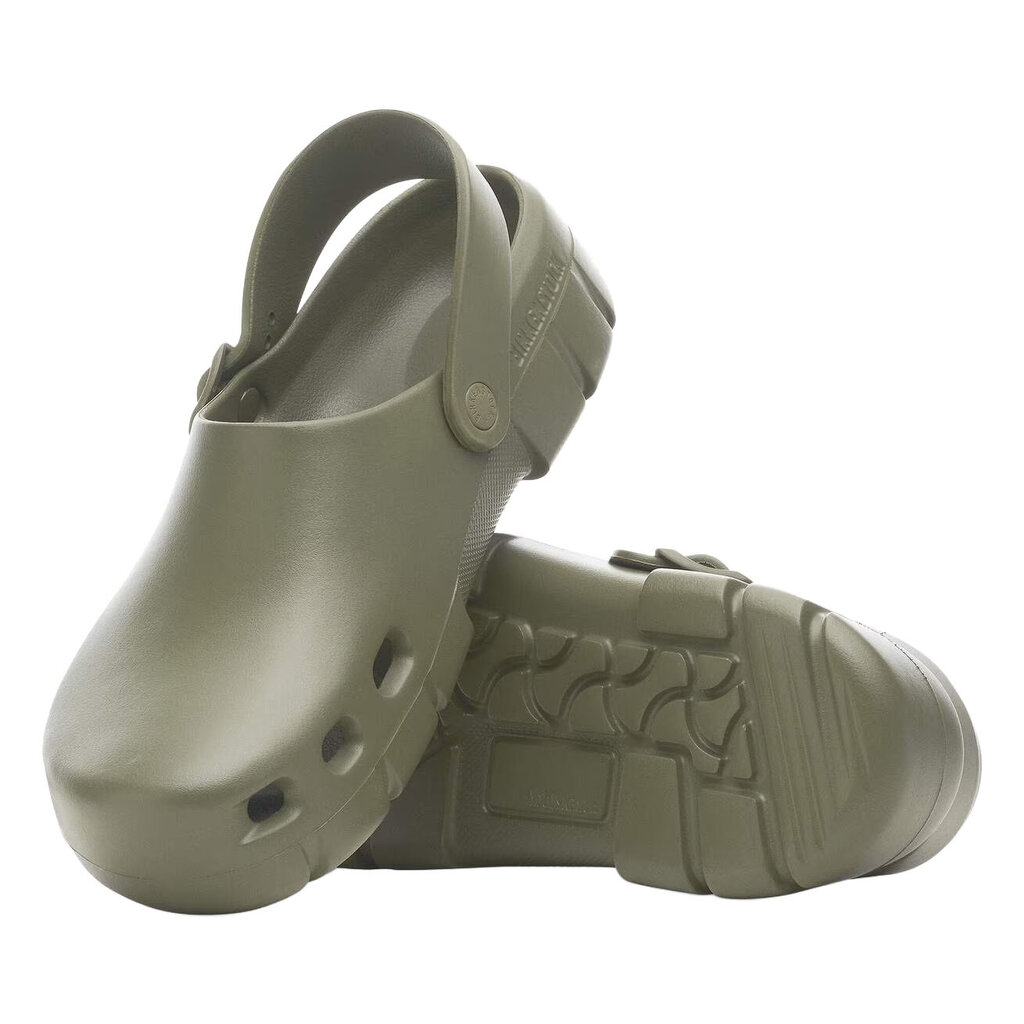 BIRKENSTOCK BIRKI FLOW EVA-KHAKI | BEND SHOE CO