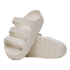 BIRKENSTOCK FLORIDA III FLEX PLATFORM EVA-EGGSHELL | BEND SHOE CO