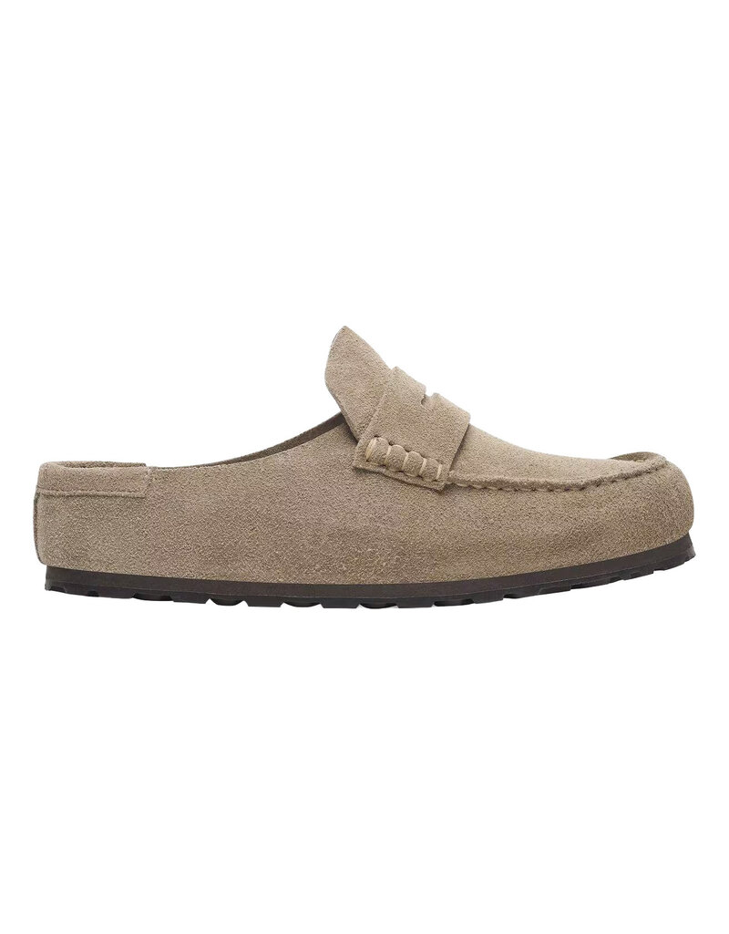 BIRKENSTOCK NAPLES WRAPPED-TAUPE SUEDE