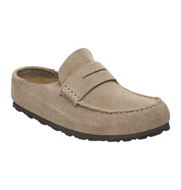BIRKENSTOCK NAPLES WRAPPED-TAUPE SUEDE