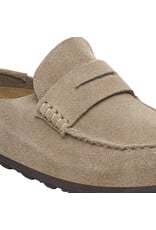 BIRKENSTOCK NAPLES WRAPPED-TAUPE SUEDE