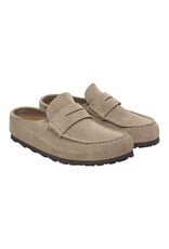 BIRKENSTOCK NAPLES WRAPPED-TAUPE SUEDE