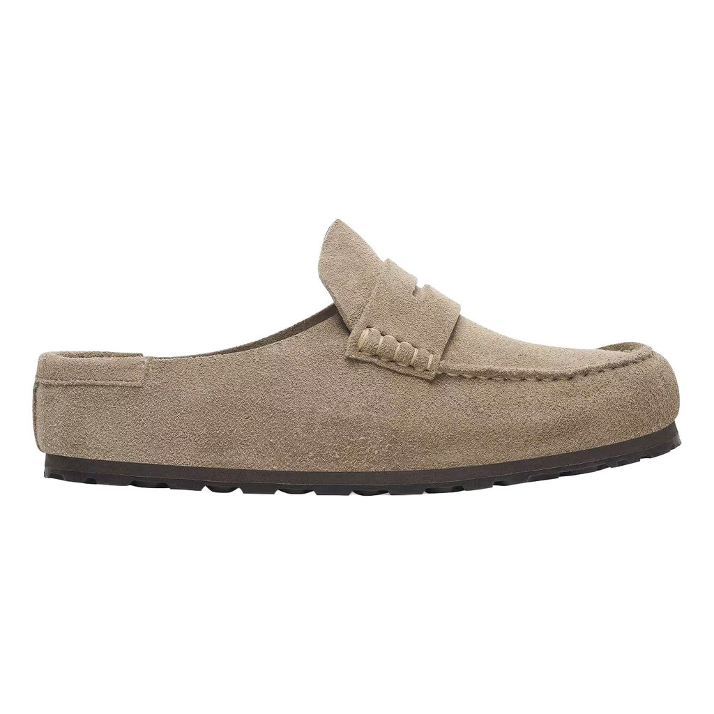 BIRKENSTOCK NAPLES WRAPPED-TAUPE SUEDE | BEND SHOE CO