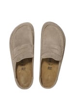 BIRKENSTOCK NAPLES WRAPPED-TAUPE SUEDE