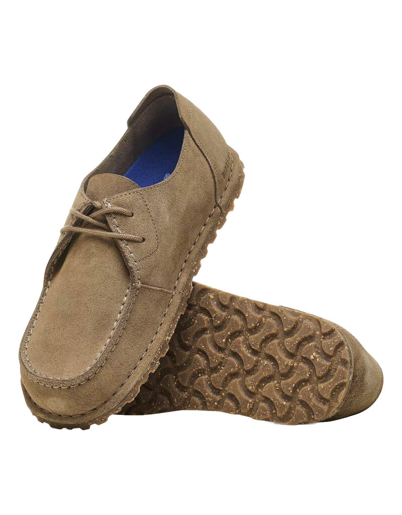 BIRKENSTOCK UTTI LACE SUEDE-TAUPE